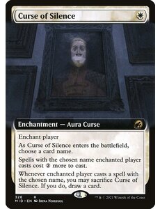 Magic: The Gathering Curse of Silence (Extended Art) (326) Near Mint