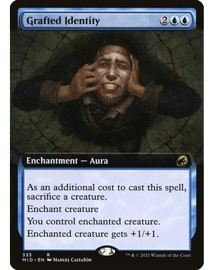 Magic: The Gathering Grafted Identity (Extended Art) (335) Lightly Played