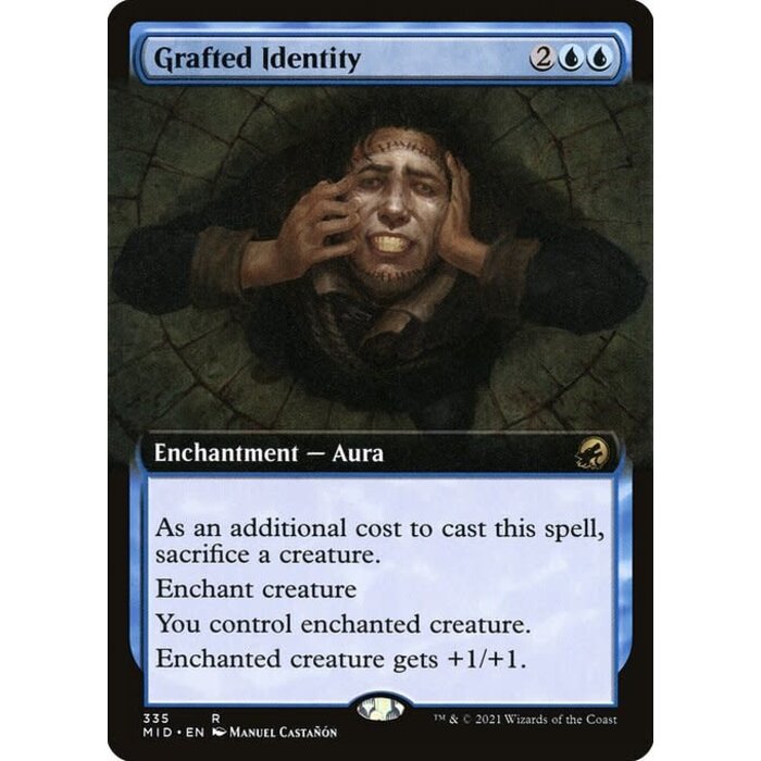 Magic: The Gathering Grafted Identity (Extended Art) (335) Lightly Played