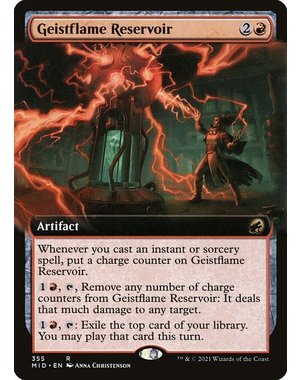 Magic: The Gathering Geistflame Reservoir (Extended Art) (355) Lightly Played