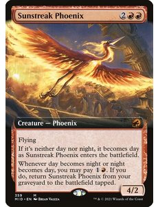 Magic: The Gathering Sunstreak Phoenix (Extended Art) (359) Lightly Played