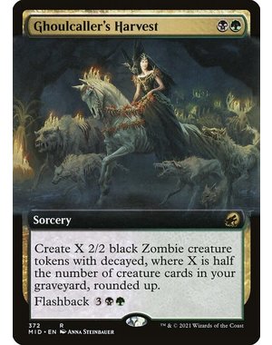 Magic: The Gathering Ghoulcaller's Harvest (Extended Art) (372) Near Mint