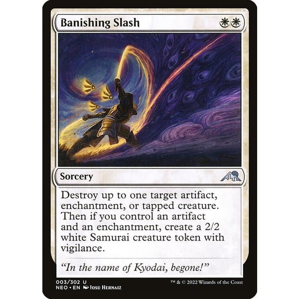 Magic: The Gathering Banishing Slash (003) Near Mint