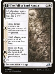 Magic: The Gathering The Fall of Lord Konda (012) Near Mint