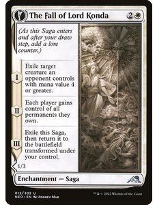 Magic: The Gathering The Fall of Lord Konda (012) Near Mint