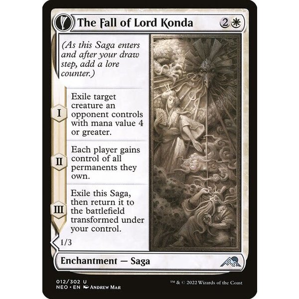 Magic: The Gathering The Fall of Lord Konda (012) Near Mint
