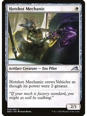 Magic: The Gathering Hotshot Mechanic (016) Near Mint Foil