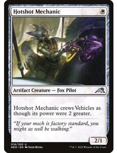 Magic: The Gathering Hotshot Mechanic (016) Near Mint Foil