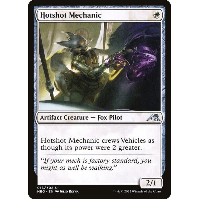Magic: The Gathering Hotshot Mechanic (016) Near Mint Foil