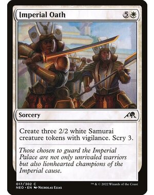 Magic: The Gathering Imperial Oath (017) Near Mint