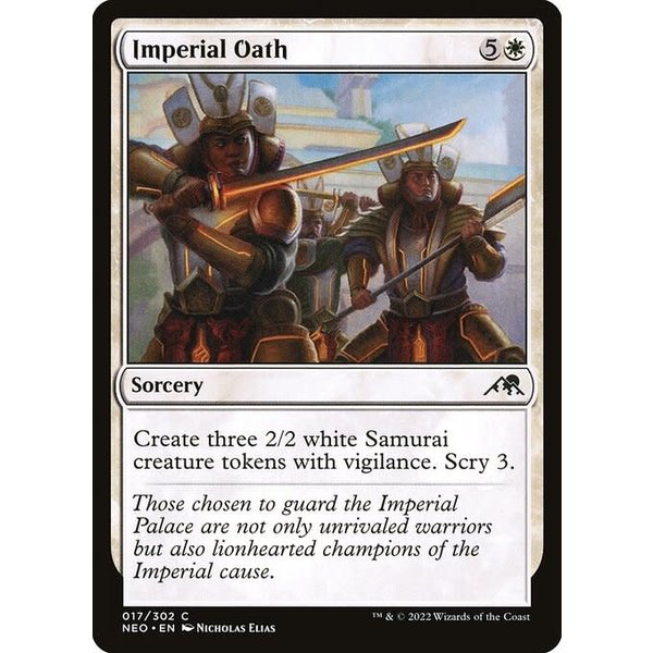 Magic: The Gathering Imperial Oath (017) Near Mint