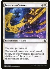 Magic: The Gathering Intercessor's Arrest (020) Lightly Played