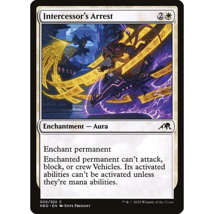 Magic: The Gathering Intercessor's Arrest (020) Lightly Played