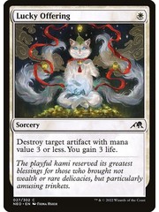 Magic: The Gathering Lucky Offering (027) Near Mint