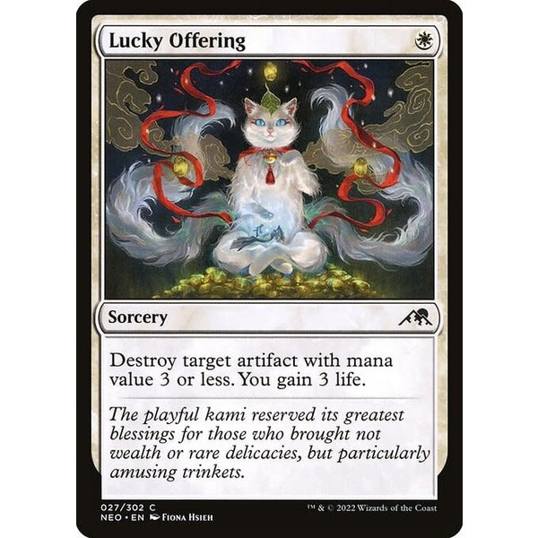 Magic: The Gathering Lucky Offering (027) Near Mint