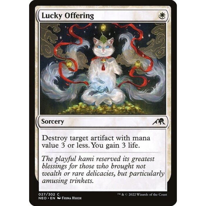 Magic: The Gathering Lucky Offering (027) Near Mint