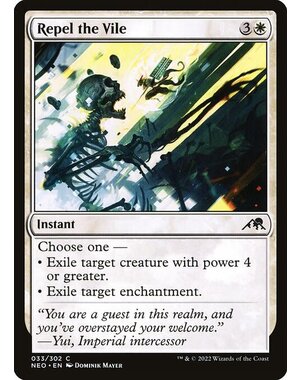 Magic: The Gathering Repel the Vile (033) Near Mint