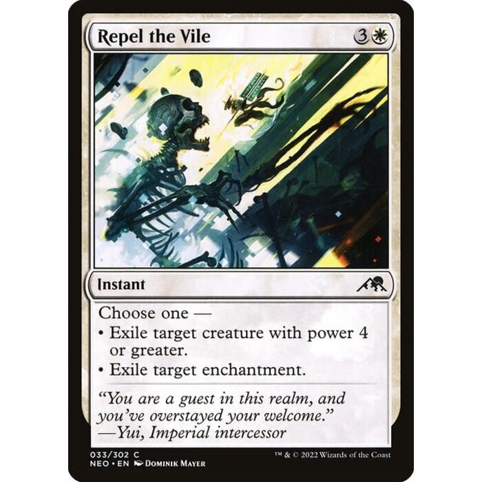 Magic: The Gathering Repel the Vile (033) Near Mint