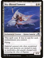 Magic: The Gathering Sky-Blessed Samurai (037) Near Mint