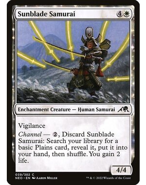 Magic: The Gathering Sunblade Samurai (039) Near Mint