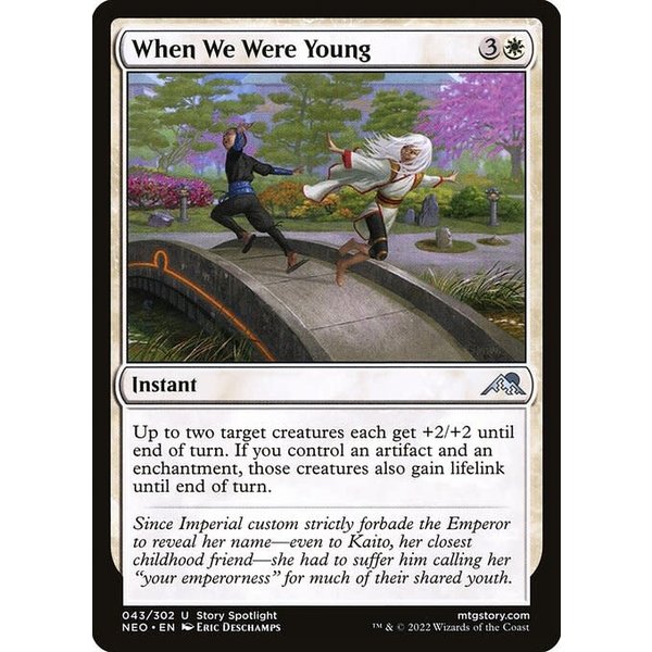 Magic: The Gathering When We Were Young (043) Near Mint
