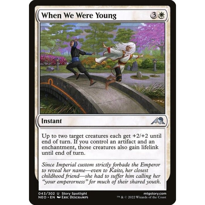 Magic: The Gathering When We Were Young (043) Near Mint