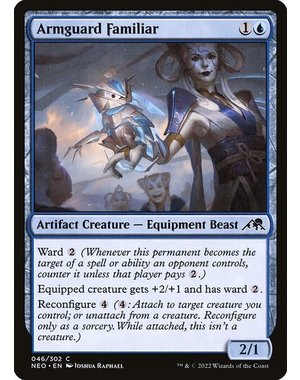 Magic: The Gathering Armguard Familiar (046) Lightly Played