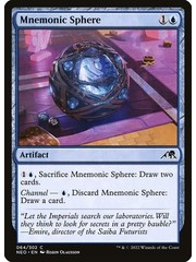 Magic: The Gathering Mnemonic Sphere (064) Lightly Played