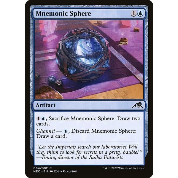 Magic: The Gathering Mnemonic Sphere (064) Lightly Played