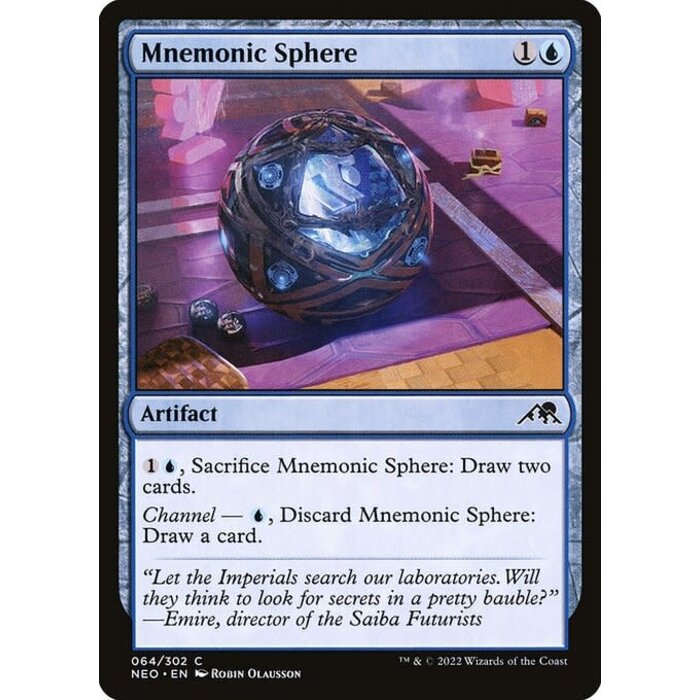 Magic: The Gathering Mnemonic Sphere (064) Near Mint