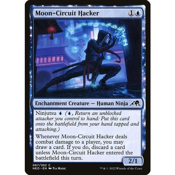 Magic: The Gathering Moon-Circuit Hacker (067) Near Mint
