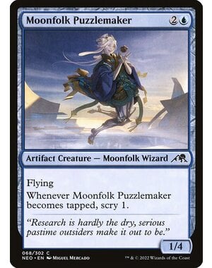 Magic: The Gathering Moonfolk Puzzlemaker (068) Near Mint