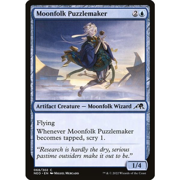 Magic: The Gathering Moonfolk Puzzlemaker (068) Near Mint