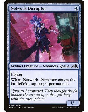 Magic: The Gathering Network Disruptor (071) Lightly Played