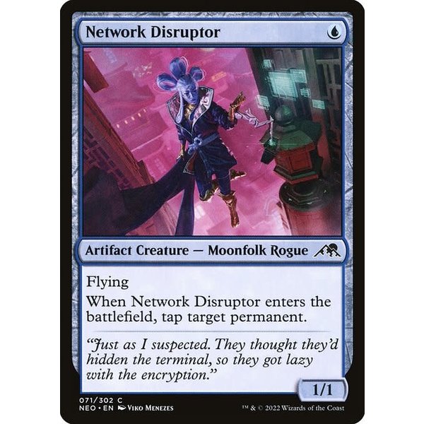 Magic: The Gathering Network Disruptor (071) Lightly Played