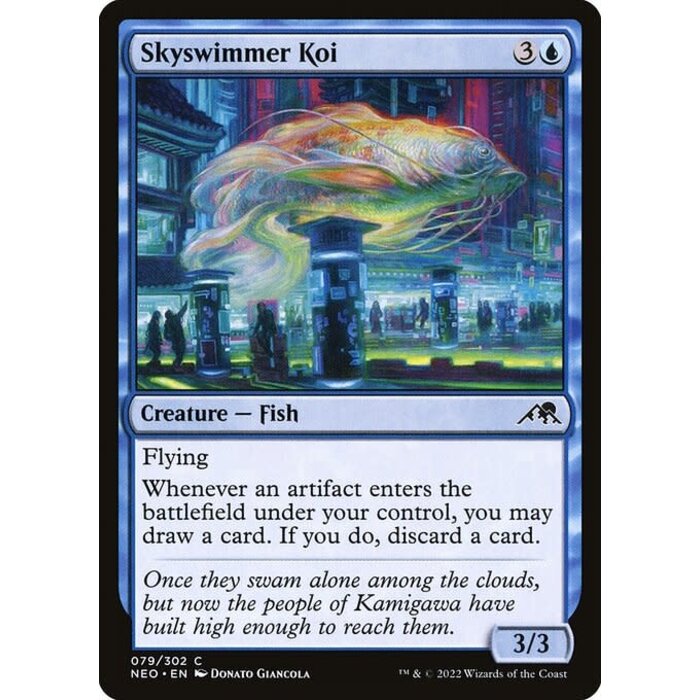 Magic: The Gathering Skyswimmer Koi (079) Near Mint