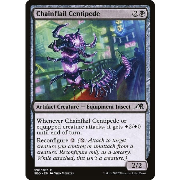 Magic: The Gathering Chainflail Centipede (090) Near Mint