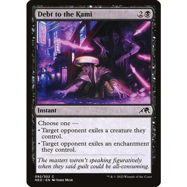 Magic: The Gathering Debt to the Kami (092) Near Mint