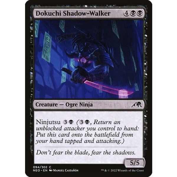 Magic: The Gathering Dokuchi Shadow-Walker (094) Lightly Played