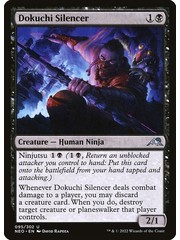 Magic: The Gathering Dokuchi Silencer (095) Near Mint