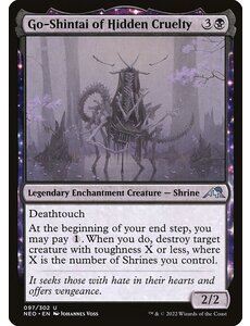 Magic: The Gathering Go-Shintai of Hidden Cruelty (097) Lightly Played