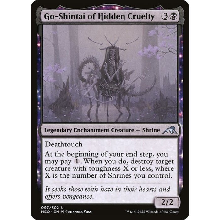 Magic: The Gathering Go-Shintai of Hidden Cruelty (097) Lightly Played