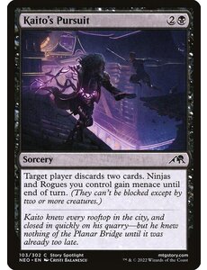 Magic: The Gathering Kaito's Pursuit (103) Near Mint