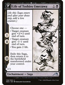 Magic: The Gathering Life of Toshiro Umezawa (108) Near Mint