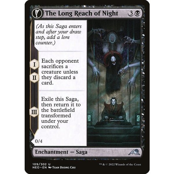 Magic: The Gathering The Long Reach of Night (109) Lightly Played