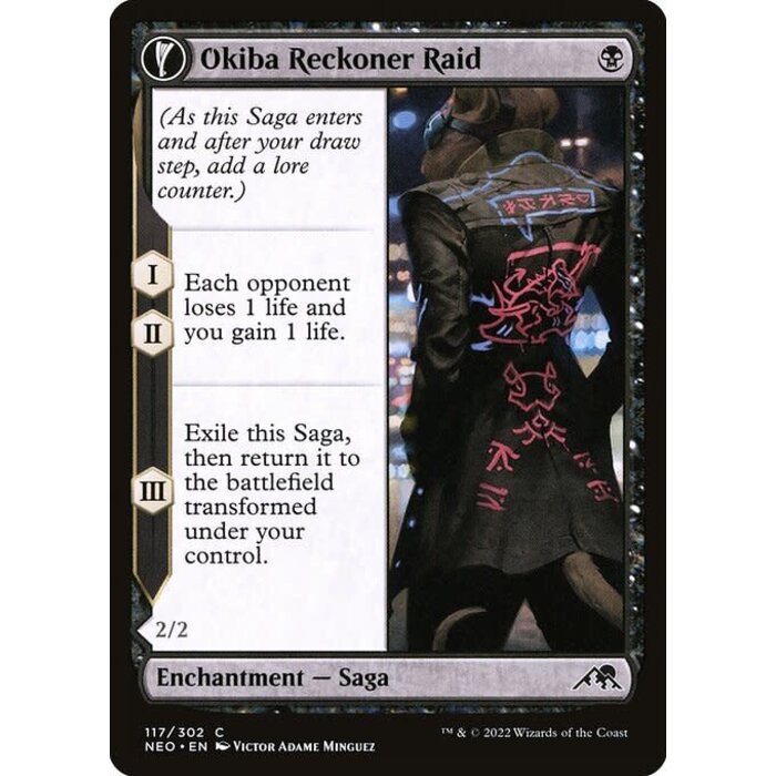 Magic: The Gathering Okiba Reckoner Raid (117) Near Mint