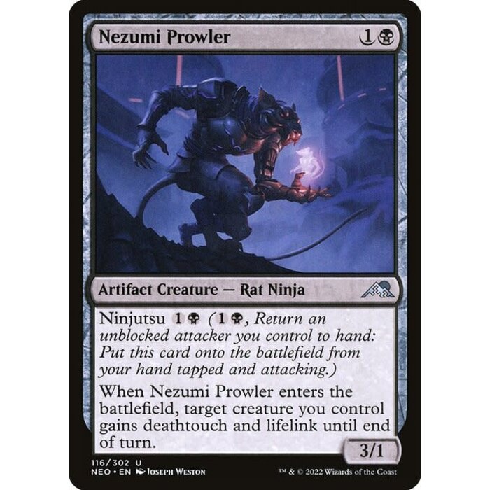 Magic: The Gathering Nezumi Prowler (116) Near Mint