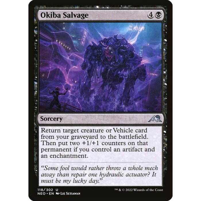 Magic: The Gathering Okiba Salvage (118) Near Mint