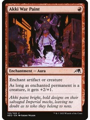 Magic: The Gathering Akki War Paint (132) Near Mint