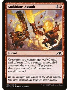 Magic: The Gathering Ambitious Assault (133) Near Mint Foil